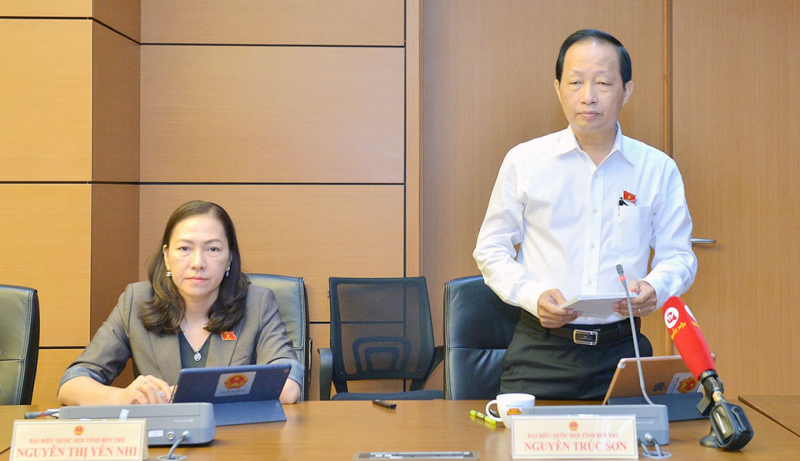 Trưởng Đoàn đại biểu Quốc hội tỉnh Bến Tre Nguyễn Trúc Sơn: Quan tâm nhiều hơn chỉ tiêu tạo việc làm thực chất cho người lao động -0