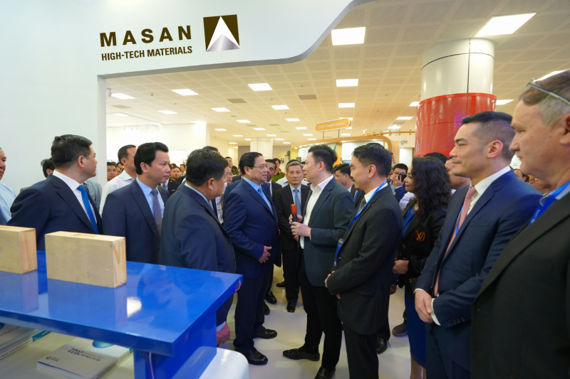 Masan High-Tech Materials giới thiệu công nghệ sản xuất xanh với các tập đoàn lớn -0