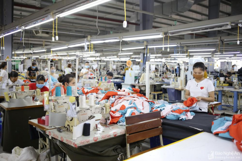 Đến năm 2025, tỉnh Nghệ An phấn đấu số lượng doanh nghiệp công nghiệp hỗ trợ nội địa chiếm từ 10-12% tổng số doanh nghiệp toàn ngành công nghiệp. Ảnh: ITN