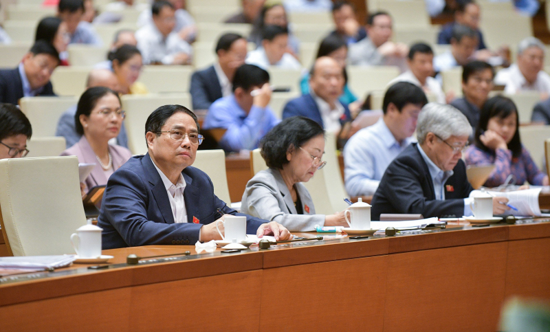 Hôm nay, Thủ tướng Phạm Minh Chính đăng đàn trả lời chất vấn của các đại biểu Quốc hội -0