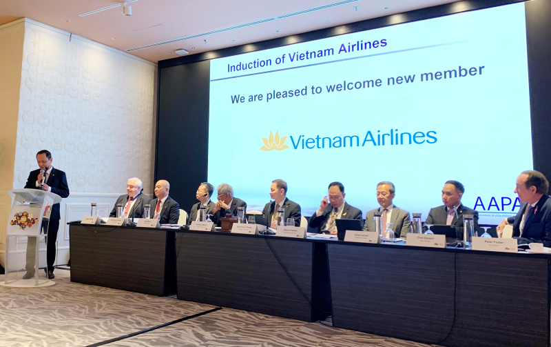 Gia nhập Hiệp hội các hãng hàng không Châu Á – Thái Bình Dương
