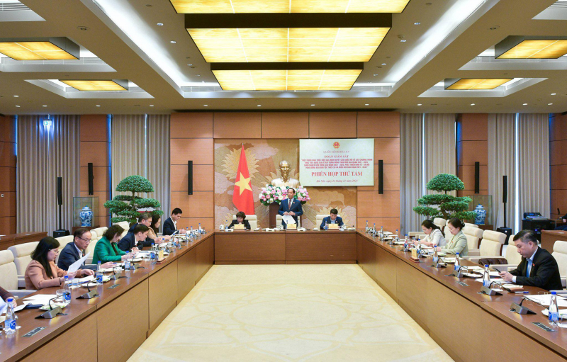 Phó Chủ tịch Quốc hội, Thượng tướng Trần Quang Phương chủ trì phiên họp Đoàn giám sát 3 Chương trình mục tiêu quốc gia -0