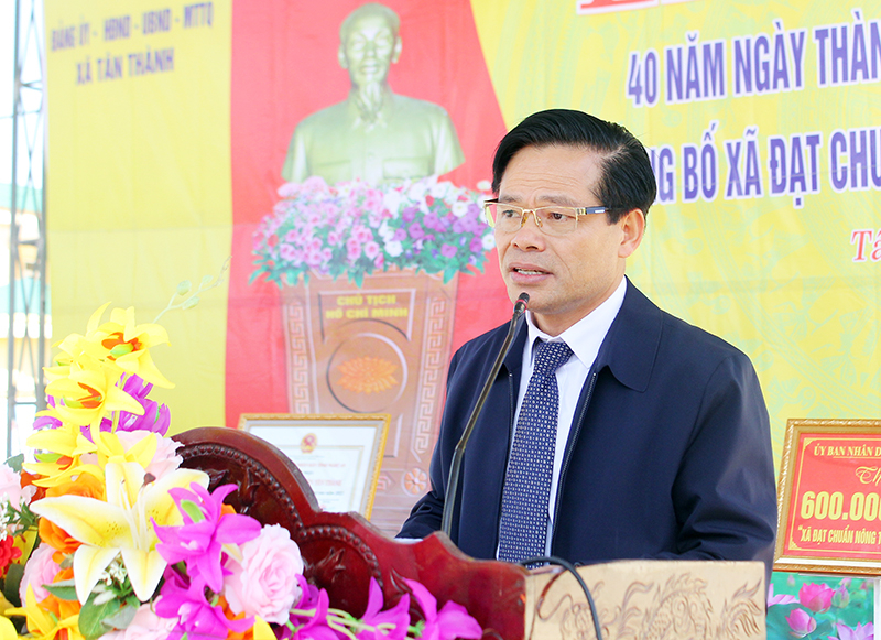 Ông Nguyễn Văn Hằng, Phó Chánh Văn phòng điều phối NTM tỉnh Nghệ An. Nguồn: ITN 