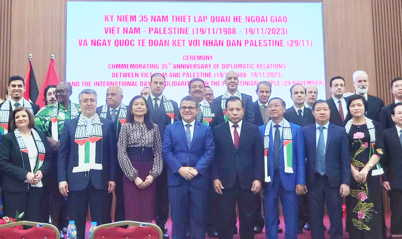 Kỷ niệm 35 năm thiết lập quan hệ ngoại giao Việt Nam – Palestine -0