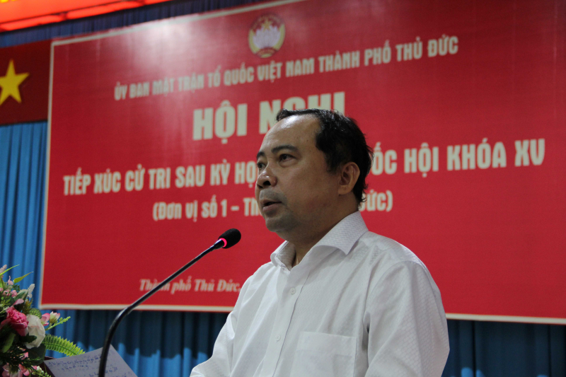 TP. Hồ Chí Minh: Đại biểu Quốc hội ghi nhận kiến nghị công khai chứng thư thẩm định giá đền bù đường Vành đai 3 -0