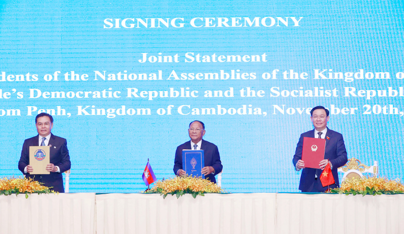 Tăng cường vai trò Nghị viện, thúc đẩy hợp tác toàn diện Campuchia - Lào - Việt Nam