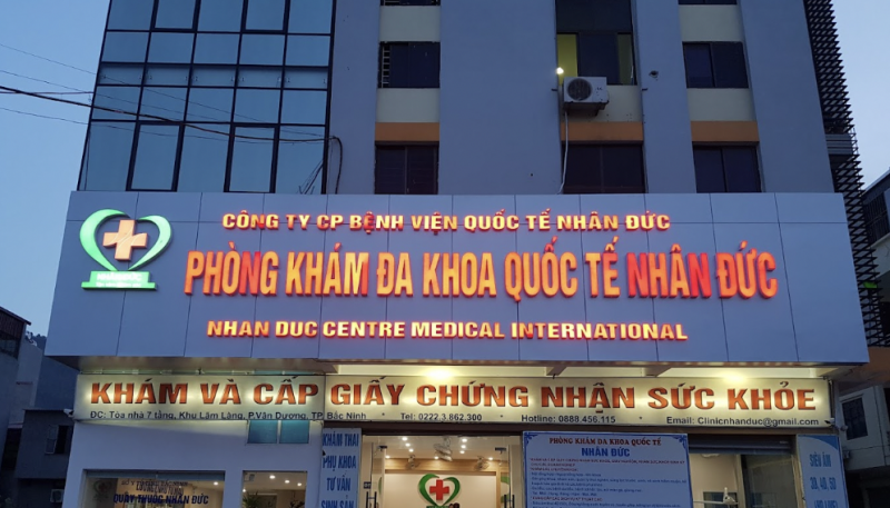 Bắc Ninh: Phát hiện nhiều thiếu sót, sai phạm tại Phòng khám Đa khoa Nhân Đức -0