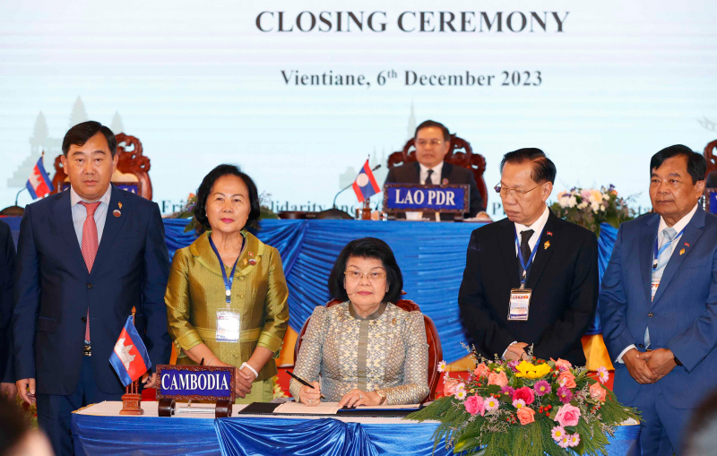 Hội nghị cấp cao Quốc hội ba nước Campuchia - Lào - Việt Nam lần thứ nhất thành công tốt đẹp