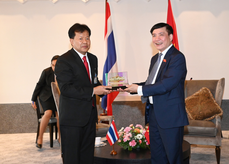 Tổng Thư ký Quốc hội Bùi Văn Cường làm việc với Quyền Tổng Thư ký Hạ viện Thái Lan -3