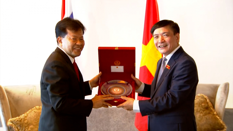 Tổng Thư ký Quốc hội Bùi Văn Cường làm việc với Quyền Tổng Thư ký Hạ viện Thái Lan -0