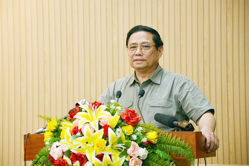 Thủ tướng Chính phủ Phạm Minh Chính: Đề nghị các Bộ, ngành quan tâm đặc biệt đến Đồng bằng sông Cửu Long và các tỉnh phía Nam -0