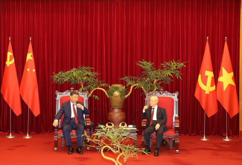 Tổng Bí thư Nguyễn Phú Trọng hội đàm với Tổng Bí thư, Chủ tịch nước Trung Quốc Tập Cận Bình -0