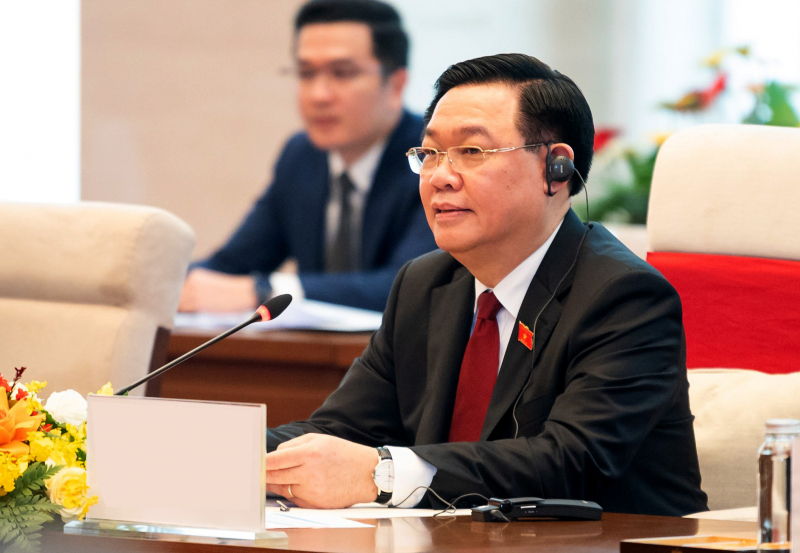 Một số hình ảnh Chủ tịch Quốc hội Vương Đình Huệ hội kiến Tổng Bí thư, Chủ tịch nước Trung Quốc Tập Cận Bình -0