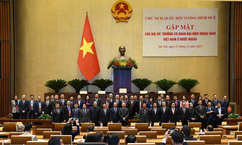 Chủ tịch Quốc hội Vương Đình Huệ: Phát huy bản sắc đối ngoại Việt Nam, không ngừng đổi mới, linh hoạt trong tư duy, cách làm -1