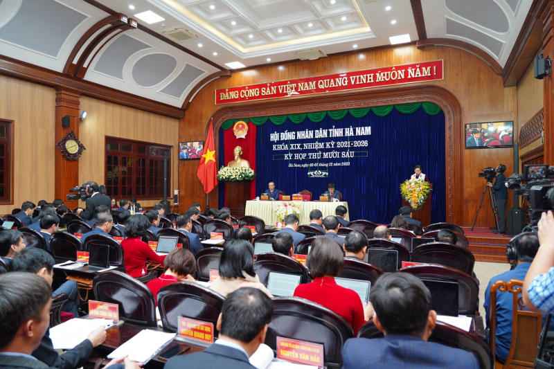 Hoạt động HĐND tỉnh Hà Nam Khóa XIX: Quyết nghị nhiều chủ trương “trúng và đúng” -0