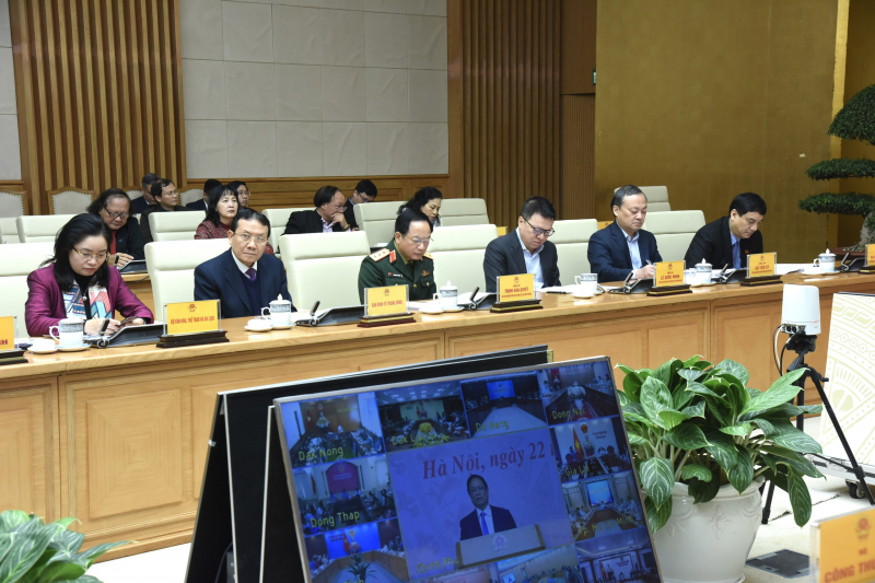 Thủ tướng Phạm Minh Chính chủ trì Hội nghị toàn quốc về phát triển các ngành công nghiệp văn hóa Việt Nam -0