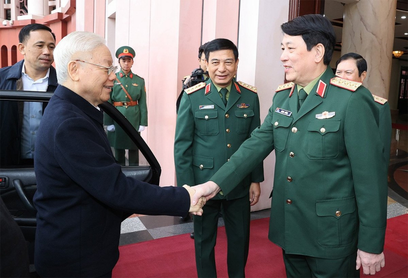 Tổng Bí thư Nguyễn Phú Trọng chủ trì Hội nghị Quân ủy Trung ương -0