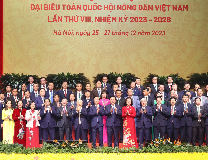 Tổng Bí thư Nguyễn Phú Trọng dự Đại hội đại biểu toàn quốc Hội Nông dân Việt Nam -0