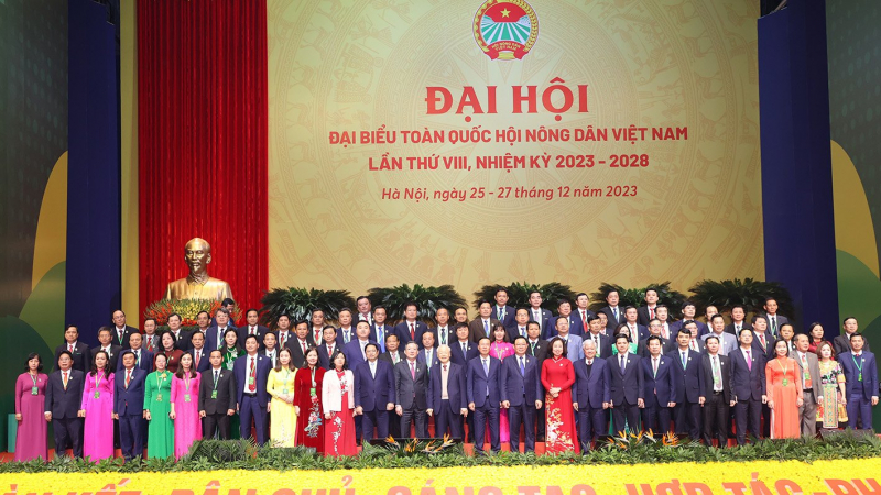 Tổng Bí thư Nguyễn Phú Trọng dự Đại hội đại biểu toàn quốc Hội Nông dân Việt Nam -1