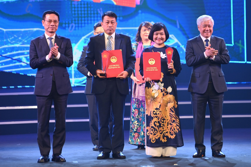 Bộ sách “Chào tiếng Việt” của Nhà Xuất bản Giáo dục Việt Nam đoạt giải A Giải thưởng sách Quốc gia  -0