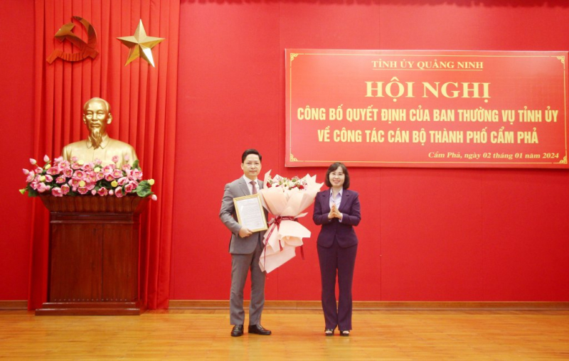 Quảng Ninh: Ông Phạm Lê Hưng giữ chức vụ Phó Bí thư Thành ủy Cẩm Phả -0