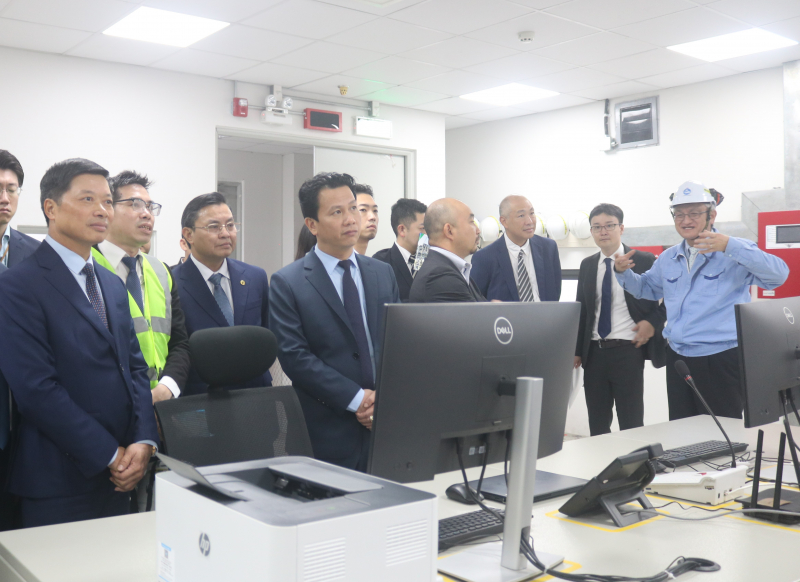 Khánh thành nhà máy xử lý chất thải rắn công nghệ cao phát năng lượng tại Bắc Ninh -0