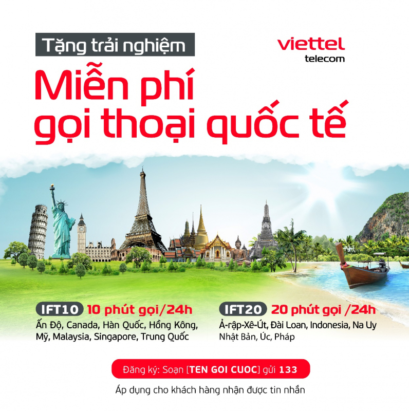 Du xuân năm châu – đâu cũng có quà từ Viettel Roaming -0