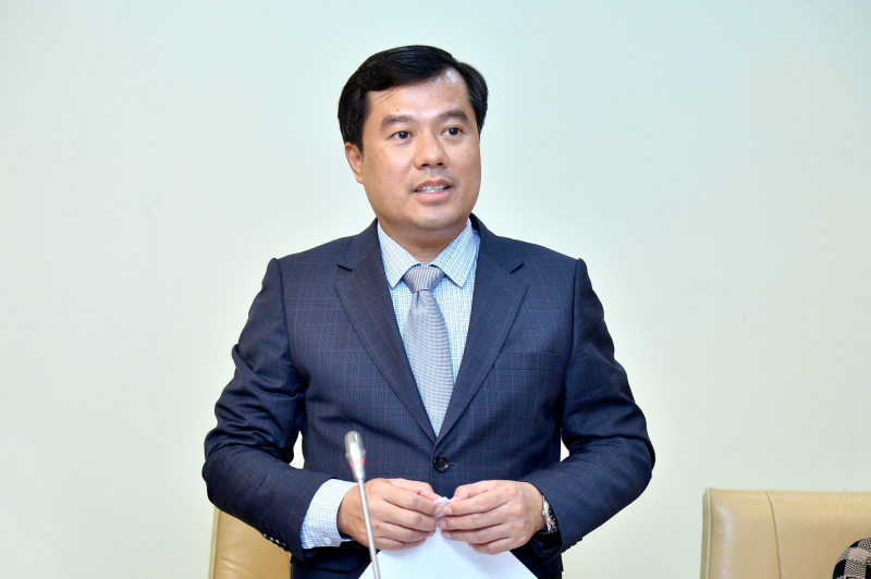 Phó Chủ nhiệm Văn phòng Quốc hội Nguyễn Mạnh Hùng phát biểu