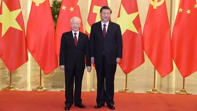 Tổng Bí thư Nguyễn Phú Trọng và Tổng Bí thư, Chủ tịch nước Trung Quốc Tập Cận Bình gửi Thư chúc mừng năm mới Giáp Thìn 2024