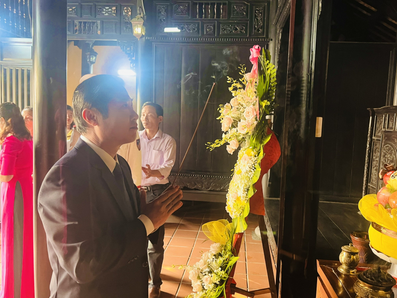 Phó Chủ tịch Quốc hội Nguyễn Đức Hải dâng hương, thăm, chúc Tết tại tỉnh Quảng Nam và TP Đà Nẵng. -1