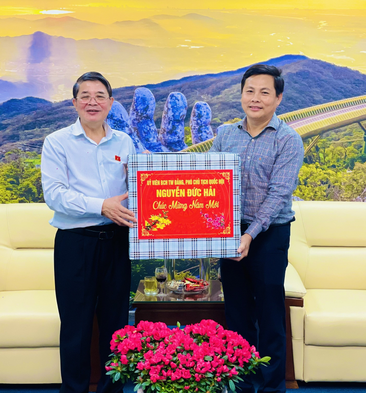 Phó Chủ tịch Quốc hội Nguyễn Đức Hải dâng hương, thăm, chúc Tết tại tỉnh Quảng Nam và TP Đà Nẵng. -3
