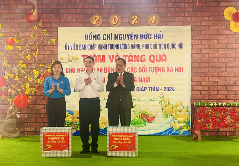 Phó Chủ tịch Quốc hội Nguyễn Đức Hải dâng hương, thăm, chúc Tết tại tỉnh Quảng Nam và TP Đà Nẵng. -5
