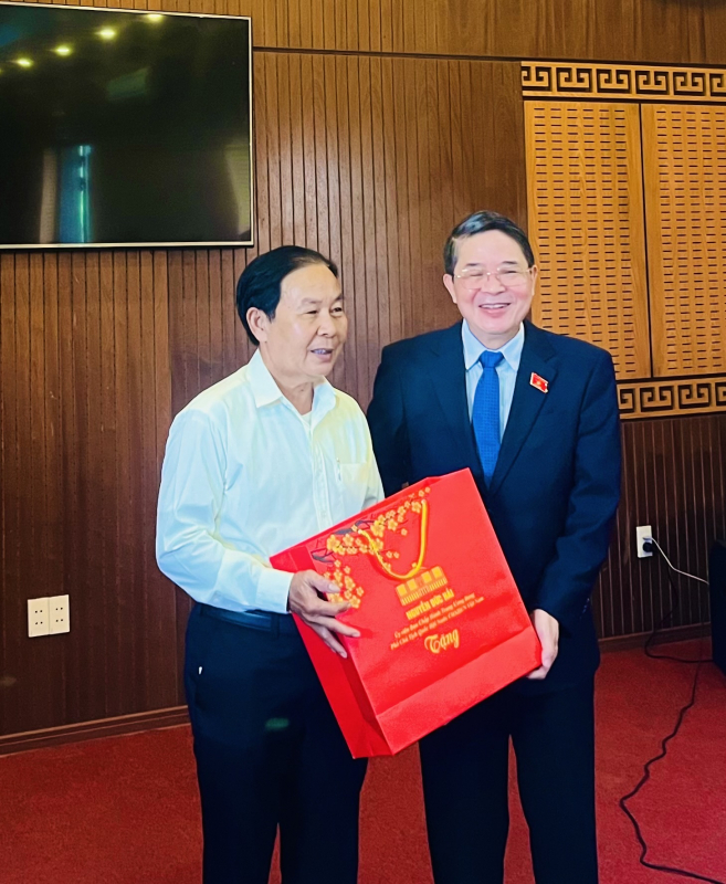 Phó Chủ tịch Quốc hội Nguyễn Đức Hải dâng hương, thăm, chúc Tết tại tỉnh Quảng Nam và TP Đà Nẵng. -4
