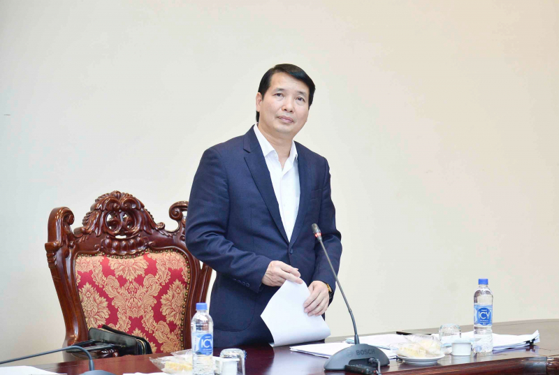 Phó chủ nhiệm văn phòng quốc hội, trợ lý Chủ tịch Quốc hội Phạm Thái Hà phát biểu - Ảnh H.Ngọc