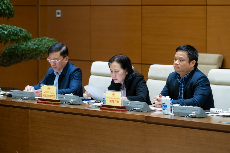 Phó Chủ tịch Thường trực Quốc hội Trần Thanh Mẫn làm việc với Văn phòng Quốc hội về công tác cán bộ