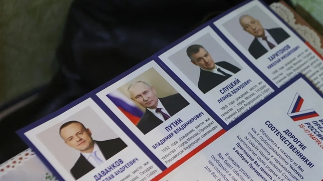 4 ứng cử viên tham gia tranh cử Tổng thống Nga. Ảnh: Stringer/AFP/Getty