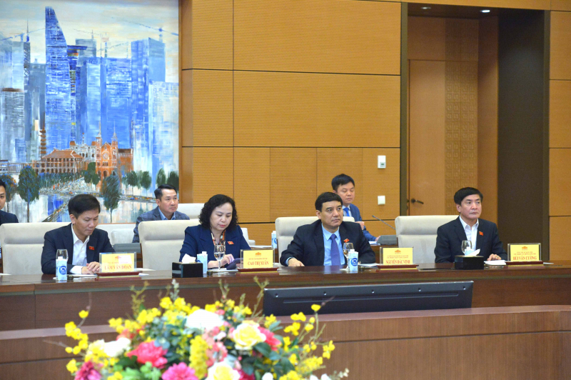 Phó Chủ tịch Thường trực Quốc hội Trần Thanh Mẫn gặp mặt Đoàn Đại biểu HĐND tiêu biểu các cấp tỉnh Tuyên Quang