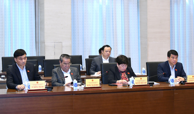 Phó Chủ tịch Thường trực Quốc hội Trần Thanh Mẫn chủ trì Hội nghị triển khai Nghị quyết của Ủy ban Thường vụ Quốc hội về hoạt động giải trình -0