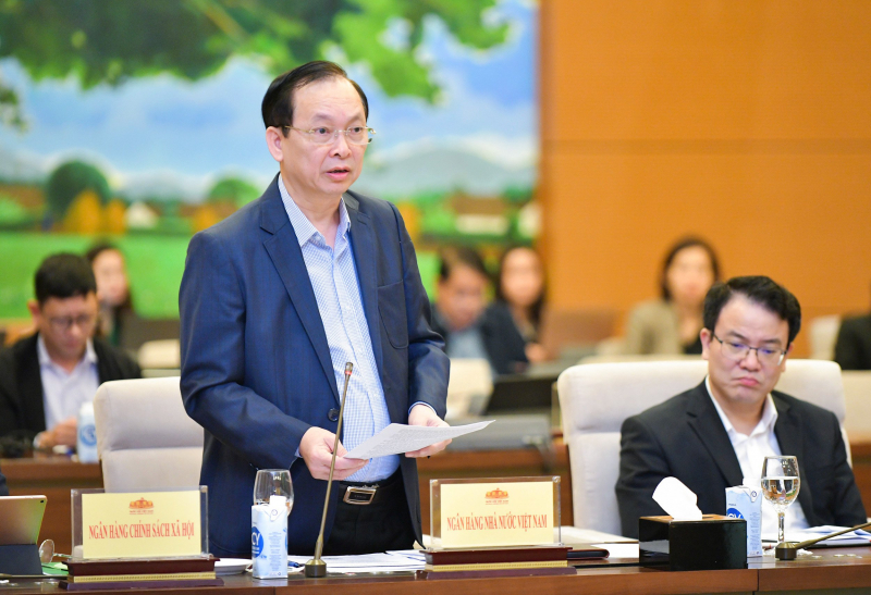 Phó Chủ tịch Quốc hội Nguyễn Đức Hải chủ trì cuộc làm việc với Ngân hàng Nhà nước, Ngân hàng Chính sách xã hội và 3 Bộ, ngành -0