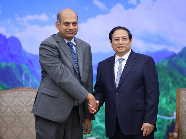 Thủ tướng Phạm Minh Chính tiếp lãnh đạo các Tập đoàn chíp bán dẫn của Hoa Kỳ và Hàn Quốc -0