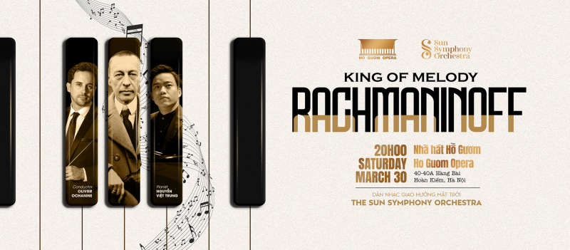 Đón chờ tuyệt tác âm nhạc cổ điển lần đầu tiên công diễn tại Việt Nam trong đêm Hòa nhạc “RACHMANINOFF: King of melody” -0