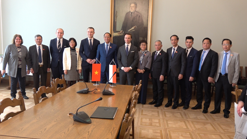 Phó Chủ tịch Quốc hội, Thượng tướng Trần Quang Phương hội đàm với Phó Chủ tịch Hạ viện Ba Lan -0