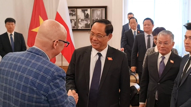 Phó Chủ tịch Quốc hội, Thượng tướng Trần Quang Phương hội đàm với Phó Chủ tịch Thượng viện Ba Lan -0