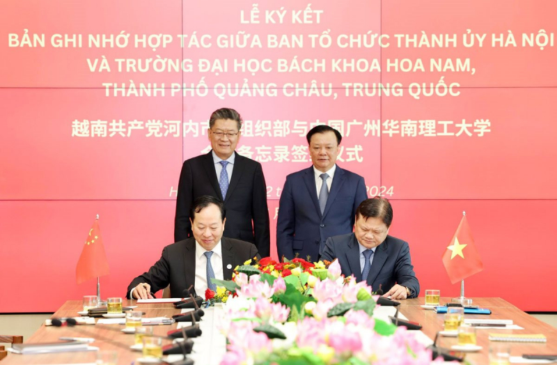 Hà Nội - Quảng Châu: Phát triển toàn diện các lĩnh vực hợp tác giữa hai địa phương -0