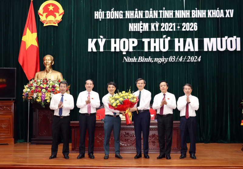Ông Hoàng Văn Kiên giữ chức Phó Chủ tịch HĐND tỉnh Ninh Bình Khóa XV -0