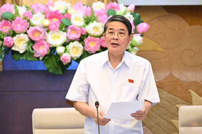 Phó Chủ tịch Quốc hội Nguyễn Đức Hải chủ trì phiên họp của Đoàn giám sát của Quốc hội về thực hiện Nghị quyết số 43 -5