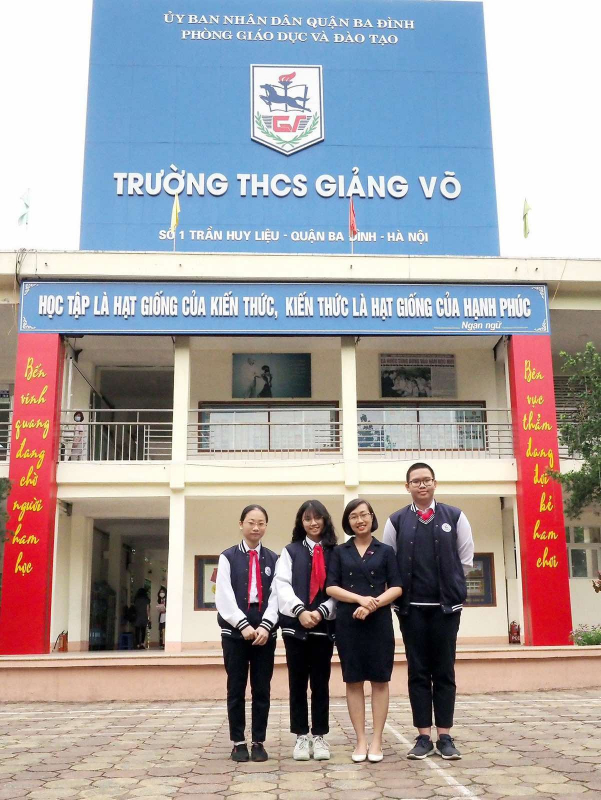 Hà Nội: Tách Trường THCS Giảng Võ thành 2 trường -0