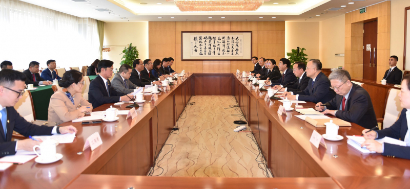 Phó Chủ tịch Quốc hội, Thượng tướng Trần Quang Phương làm việc với Nhóm Nghị sĩ hữu nghị Trung Quốc - Việt Nam -0