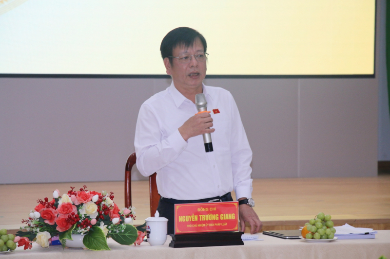 Đoàn giám sát của Ủy ban Thường vụ Quốc hội làm việc với UBND TP. Biên Hoà