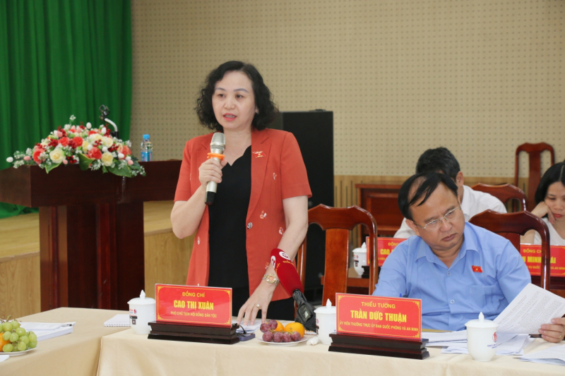 Đoàn giám sát của Ủy ban Thường vụ Quốc hội làm việc với UBND TP. Biên Hoà